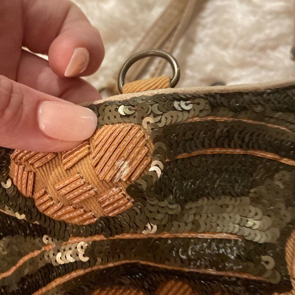 Jamin Puech Paris floral NYE beaded cloth evening handbag sequin bag pu… - Picture 11 of 14